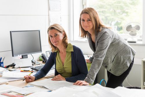 Erfolgreich: Angelika Schiemer und Claudia Feurstein (v.l.).