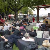 Gemütliches Lesewohnzimmer mitten in Bregenz