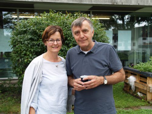 Gästepaar: Mediziener Bernhard Mathis mit Roswitha