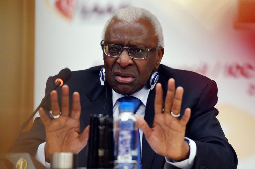 Gegen den ehemaligen IAAF-Präsidenten Lamine Diach wird wegen Doping-Vertuschung ermittelt. Foto: afp