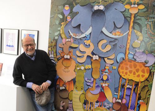 Guillermo Mordillo erlangte mit seinen Figuren Weltruhm. Foto: APA