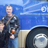 Bierflasche  voller Groschen