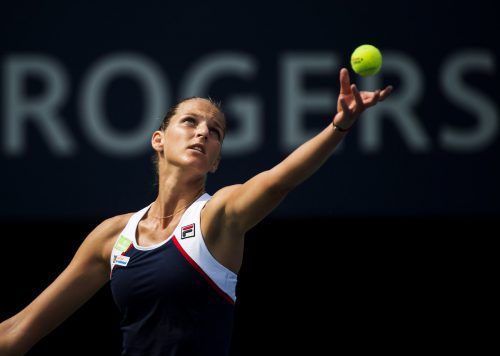 Karolina Pliskova müsste es bis in das Endspiel der US-Open schaffen, um an der Spitze zu bleiben. Foto: apa