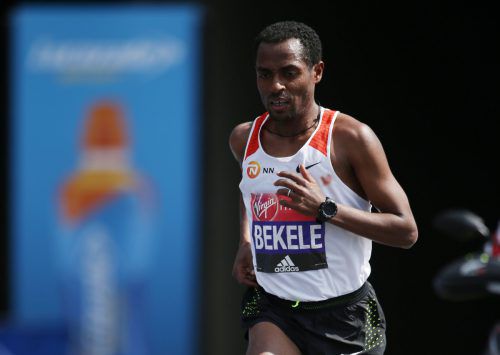 Laufstar Kenenisa Bekele geht in Berlin an den Start. Foto: AFP