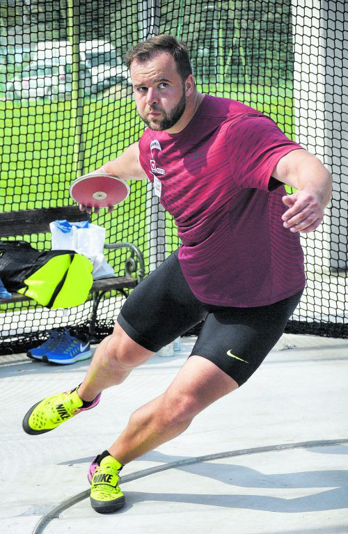 Lukas Weißhaidinger muss sich bei der WM in der Qualifikation beweisen. Die Saisonbestleistung steht bei 66,52 m, der Rekord bei 67,24. Foto: apa
