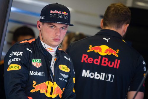 Max Verstappen, das Wunderkind der Formel 1, hatte schon mehr zu lachen. Foto: afp
