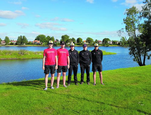 Österreichs Team baut auf die Spieler aus Vorarlberg: (v.l.n.r) Felix Vonbun, Dennis Sticha, Timo Demuth, Marco Rossi, Daniel König Foto: Privat