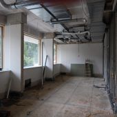 Die Umbauarbeiten im Antoniushaus laufen