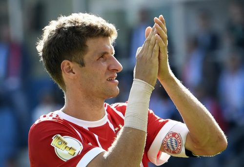 Thomas Müller ist derzeit unzufrieden. Foto: ap