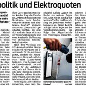 E-Mobilität und Feinstaub