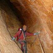 Bergsteigen unter Tage