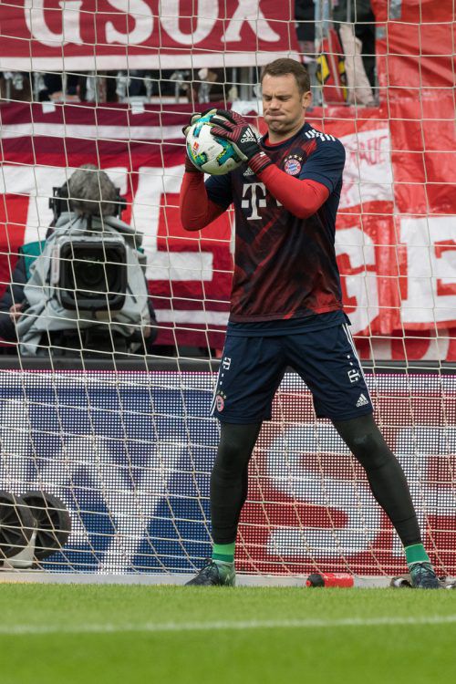 Auf Manuel Neuer muss der FC Bayern in den nächsten Wochen verzichten. gepa