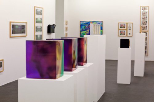 Ausstellungsansicht Johannes Deutsch „CWD3ECK 4-1 – 4-3“, 2000. bildrecht, wien 2017