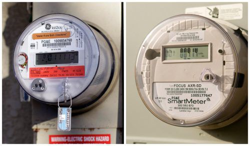 Bald werden im Land alte Stromzähler gegen Smartmeter (r.) getauscht. AFp
