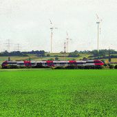 Umweltfreundliche Bahn