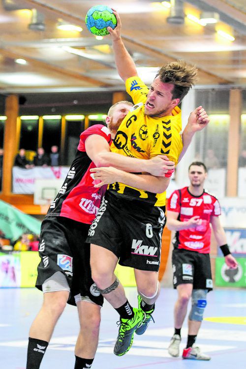 Bregenz-Kapitän Lukas Frühstück und Co. wollen sich nach dem Aus im Europacup mit einem Heimsieg gegen Schwaz bei den Fans rehabilitieren. gepa