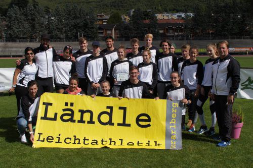 Das nicht in stärkster Besetzung angetretene VLV-Aufgebot beim Länderkampf in Rovereto. VLV