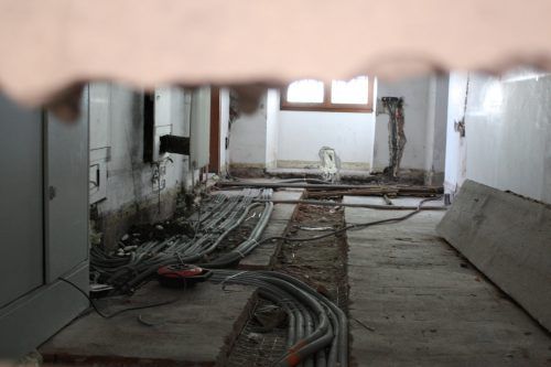 Das Palais Liechtenstein wird derzeit aufwendig saniert.  VN/Gernot Schweigkofler