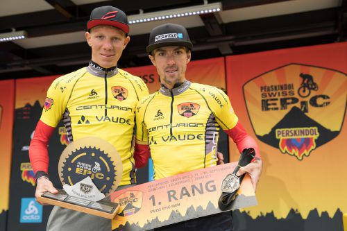 Das siegreiche Duo Daniel Geismayr (l.) und Jochen Käss. Maasewerd