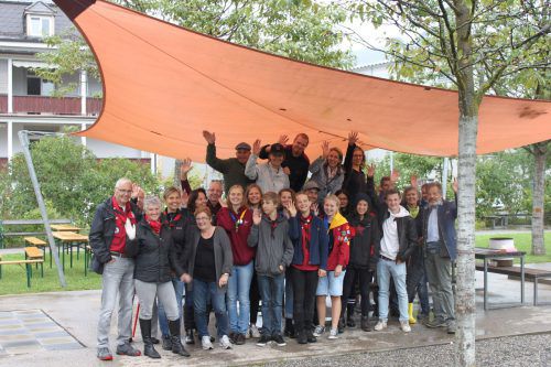 Das Vorklöschtner Fescht in Bregenz war eine "nasse Angelegenheit".