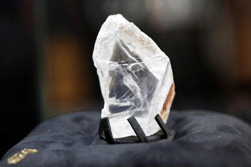 Der Diamant soll rund 2,5 bis 3 Milliarden Jahre alt sein. reuters