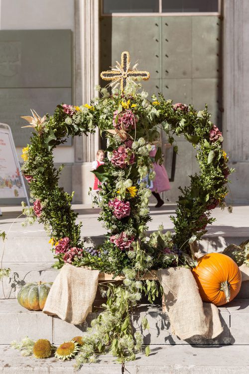 Der Dornbirner Herbst 2017 wird heute mit der Segnung der Erntedankkrone feierlich eröffnet. DORNBIRN TOURIMus