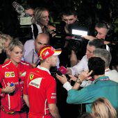 Sebastian Vettel erlebte im Nachtrennen einen Albtraum