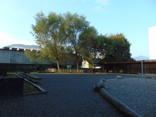 Der Pausenhof der Mittelschule in Mäder wurde neu gestaltet. mima