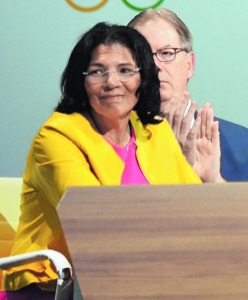 Die Ex-Weltklasseruderin Anita DeFrantz wurde zur Vizepräsidentin gewählt. ap