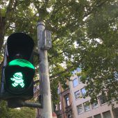 Mainzelmännchen regeln den Verkehr