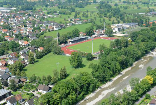 Die Sportanlage Birkenwiese blickt auf mehr als 80 Jahre Geschichte zurück. VN/STD