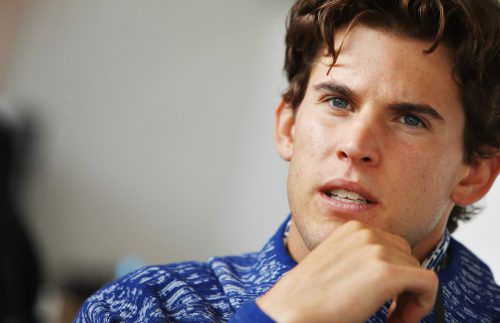 Dominic Thiem schlägt für das österreichische Davis-Cup-Team zu Hause in Oberösterreich auf. Gepa