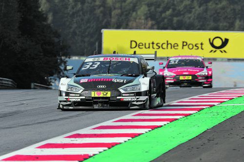DTM-Rookie René Rast erbte den Sieg in Spielberg von Jamie Green, der mit einem technischen Problem ausfiel. Manfred noger