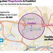 Großevakuierung in Frankfurt