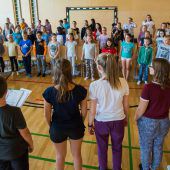 Landeskinderchor ist mit über 80 Mitgliedern wieder aktiv