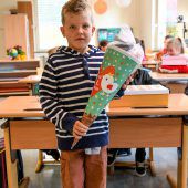 Schulbeginn bewegt Schüler und Eltern »A5