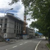 Dachgleiche bei Sulner Vogewosi-Bau