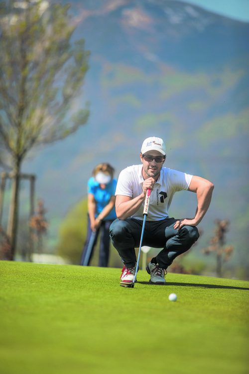 Golfprofi Manuel Trappel liegt in Irland auf Cut-Kurs. sams
