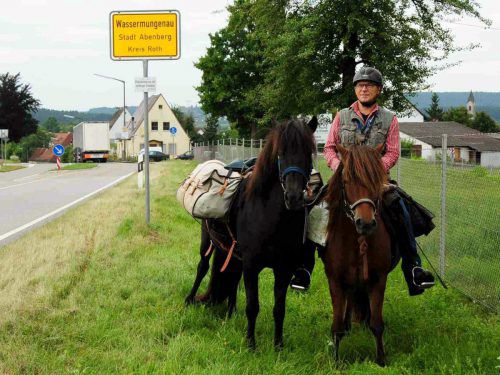 Hans Watzl ist vor einer Woche zum großen Abenteuer aufgebrochen. dpa