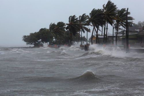 Hurrikan „Irma“ fegte über die nordkaribischen Inseln hinweg und richtete auch dort schwere Schäden an.   reuters