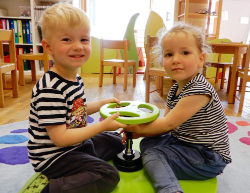 In den Kindergruppen Ringareia werden Kinder von 1,5 bis vier Jahre betreut.TF