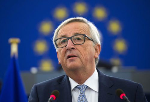 Juncker hatte in seiner Rede gefordert, alle EU-Staaten in die Eurozone und in das Abkommen von Schengen aufzunehmen. AFP