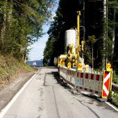 Sperre wegen Straßensanierung