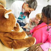 Im LKH werden Teddys behandelt
