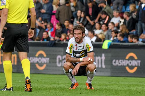 Patrick Salomon ließ sich trotz einer Watsch’n nicht provozieren. gepa