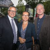 Prominenz und Wahlkämpfer
