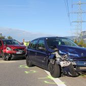 Karambolage auf der Autobahn