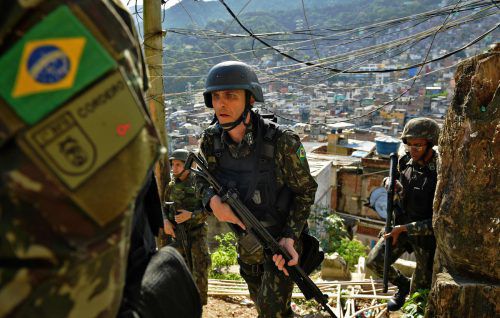 Seit den Olympischen Spielen eskaliert die Lage in den Favelas immer wieder. AFP