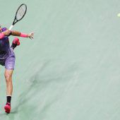 Roter Teppich fürPartycrasher del Potro