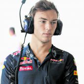 Pierre Gasly fährtzwei Mal statt Kwjat